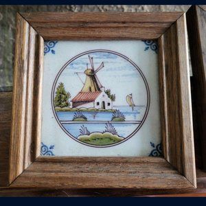 Makkum Hand Painted Dutch tile